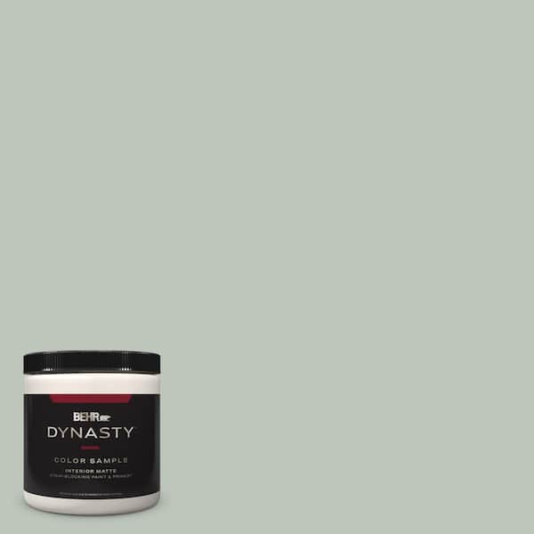 BEHR DYNASTY 8 oz. #700E-3 Contemplation Matte Stain-Blocking Interior/Exterior Paint and Primer Sample