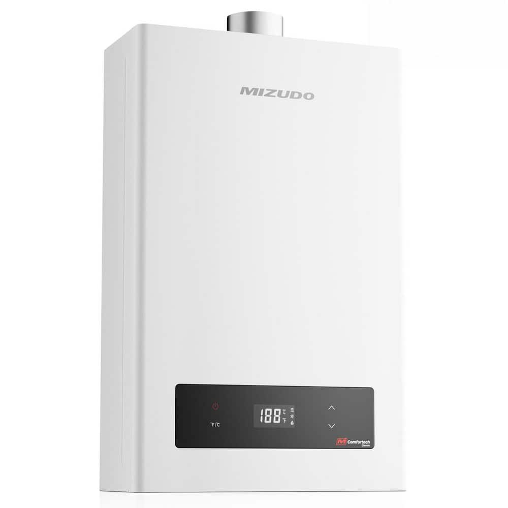 Comfortech Classic Propane Gas Tankless Water Heater 120,000 BTU, Max 5.2 GPM, 120V AC Indoor, CSA Certified, White price history on PriceWatchPro