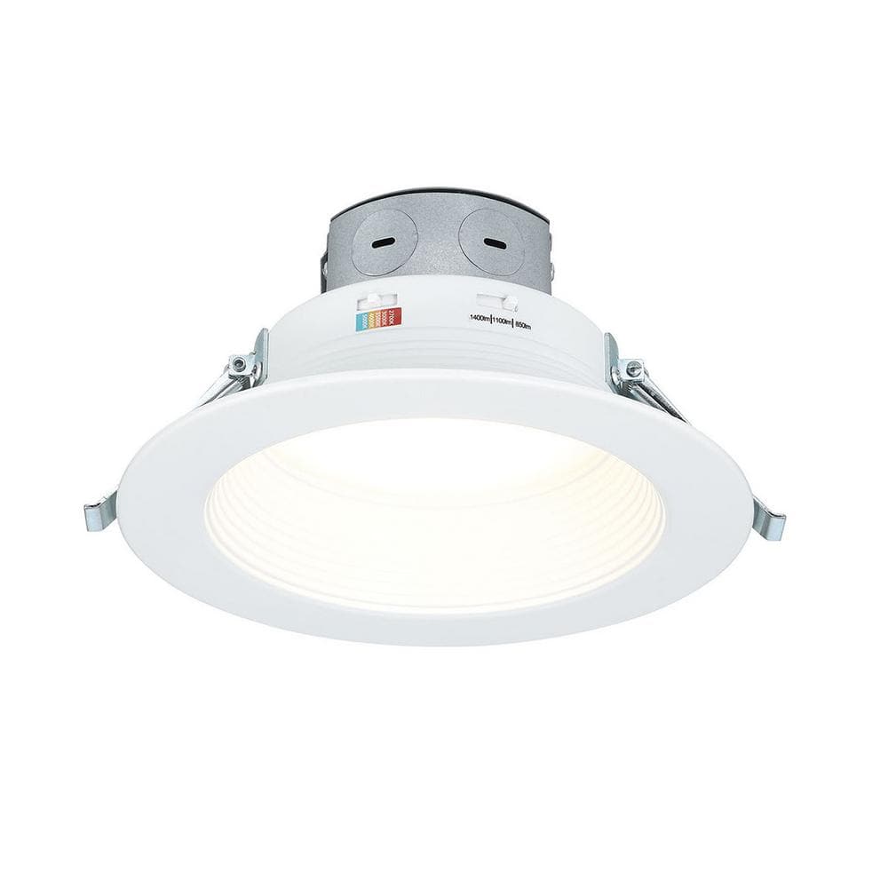Commercial Electric EasyUp 6 in. Canless Selectable CCT LED Recessed
