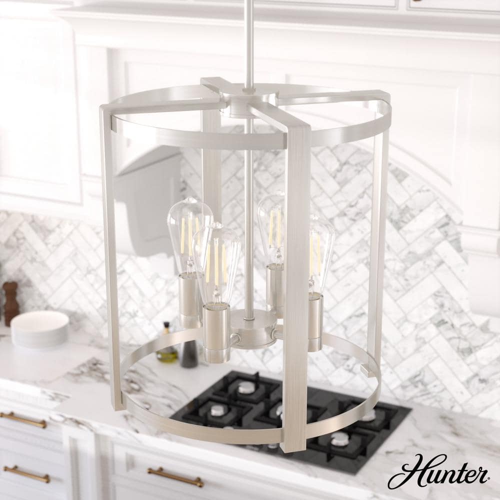 Astwood 4 Light Brushed Nickel Branch Chandelier Dining Room Light price history on PriceWatchPro