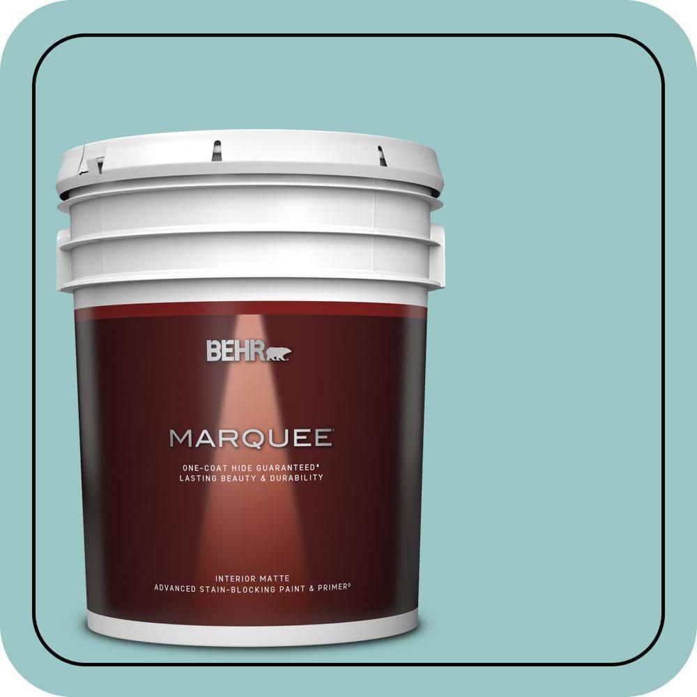 5 gal. #MQ6-08 Aquifer One-Coat Hide Matte Interior Paint & Primer price history on PriceWatchPro