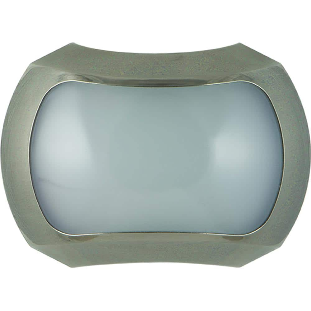 GE 1W Light Sensing Night Light, Brushed Nickel