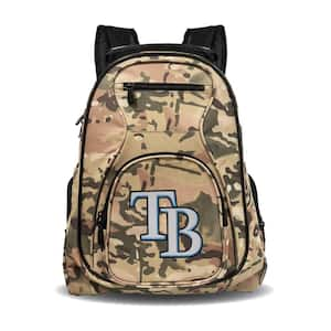 Tampa Bay Rays 19 in. Premium Laptop Backpack-CAMO