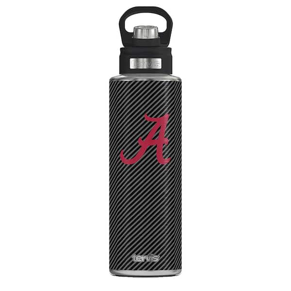 Tervis CL UNV OF AL CFIBER 40 oz. Stainless Steel Wide Mouth Water Bottle Powder Coated Standard Lid