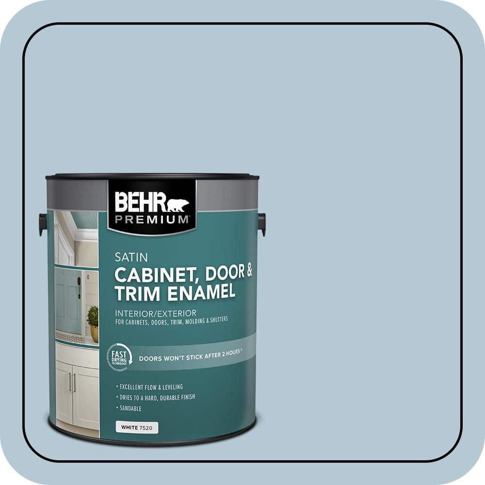 BEHR PREMIUM 1 gal. #HDC-CT-16A English Hollyhock Satin Enamel