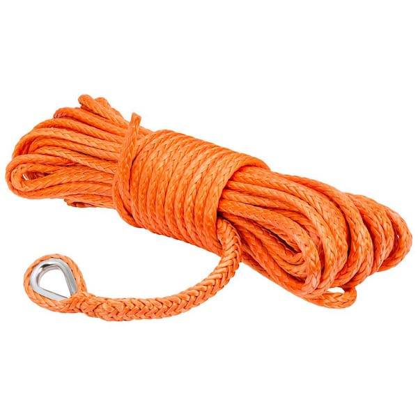 Keeper 13,500 lbs. Replacement Synthetic Rope KVA10041S-1 - The Home Depot