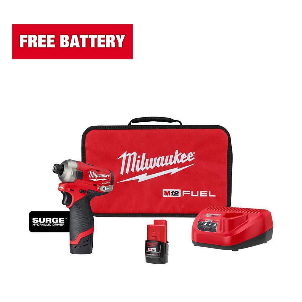 狐火　0101 Milwaukee M12 FUEL SURGE 12V Lithium-Ion Brushless Cordless