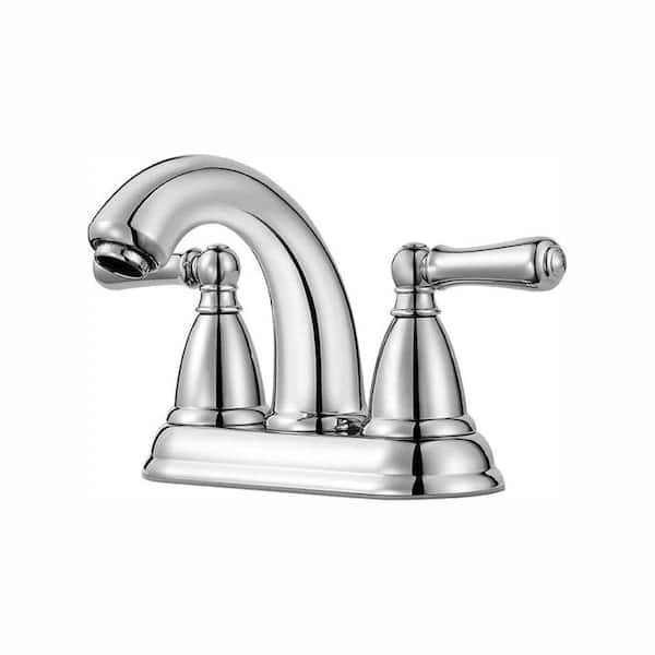 Pfister Canton 4 in. Centerset 2-Handle Bathroom Faucet in Polished Chrome