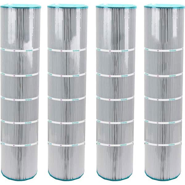 7 in. Dia Advanced Pool and Spa Filter Cartridge Replacement 4-Pack