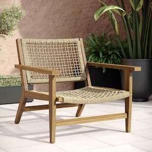 Bondi Aluminum Frame Woven Rope Outdoor Lounge Chair