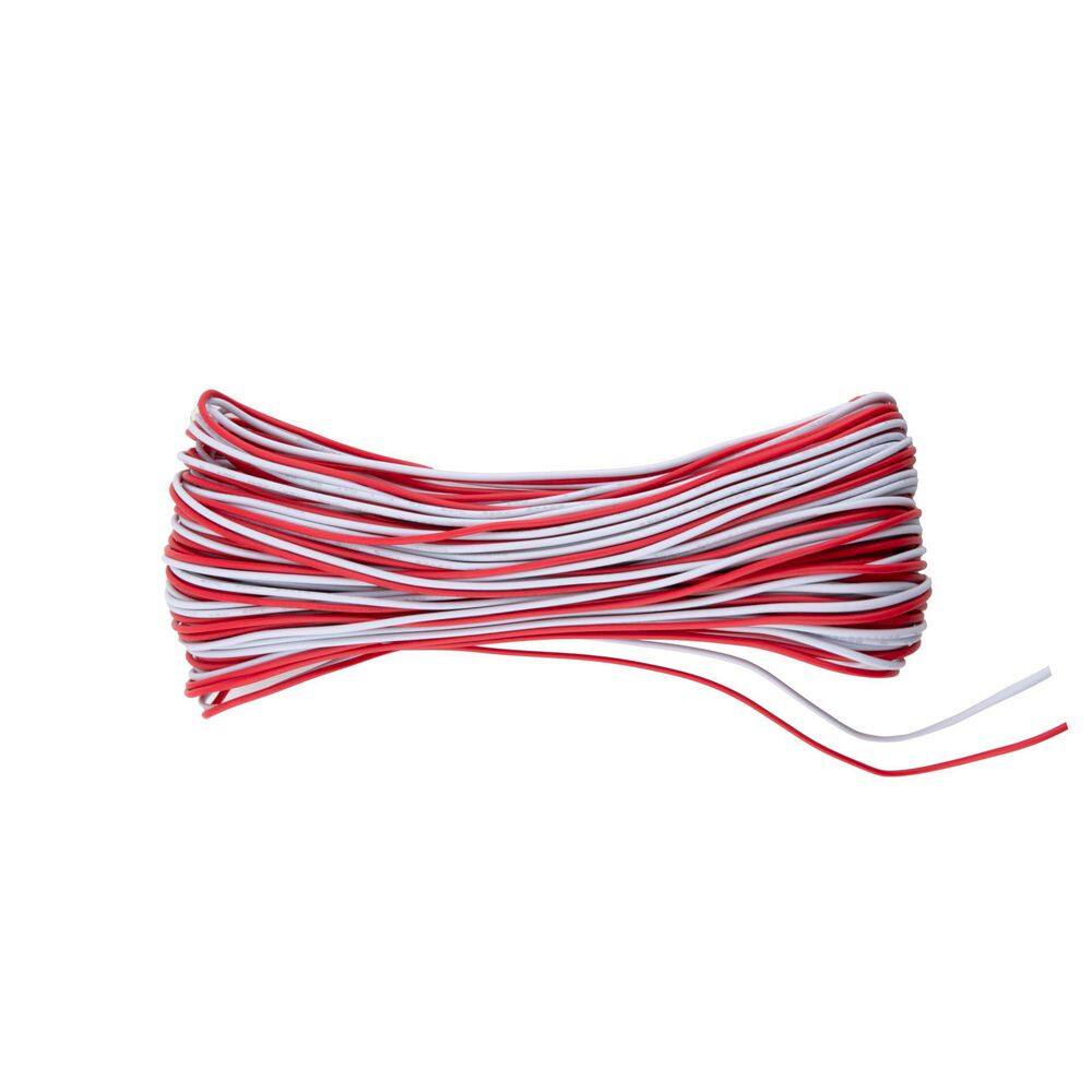 50 ft. 24/2 AWG Stranded Copper Thermostat Wire, Universal Garage Door Wire for Doorbells, Intercoms, Alarms price history on PriceWatchPro