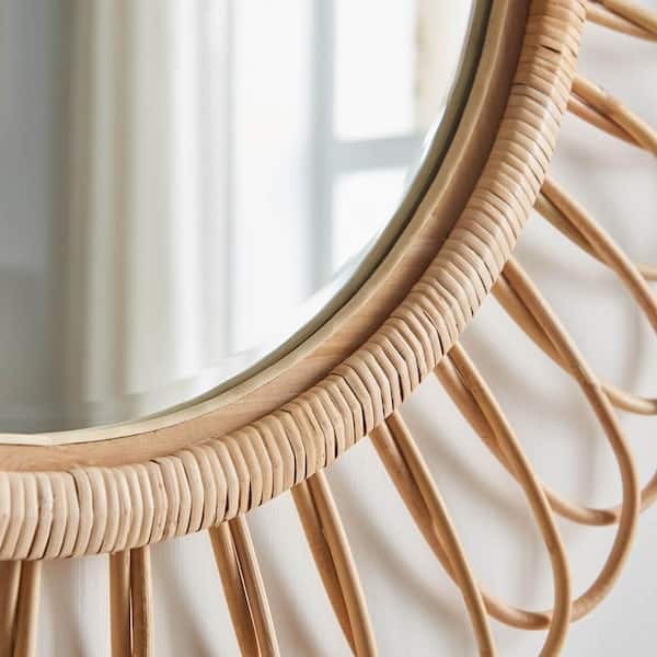 Rattan Petal Hanger, Rattan Hanger