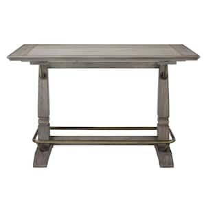Ryan Smoky Oak Gathering Table-Counter Height