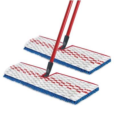 Rubbermaid Commercial Products HYGEN 48 in. Microfiber Dust Mop Pad with  Fringe RCPQ449 - The Home Depot