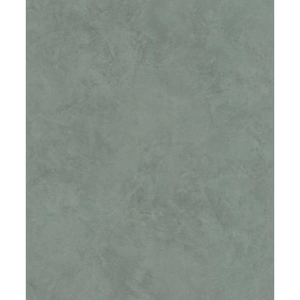 Advantage 57.8 sq. ft. Escher Light Blue Plaster Strippable Wallpaper Covers