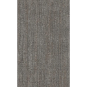 Graphite Plain Look Textured Print Non-Woven Non-Pasted Textured Wallpaper 57 sq. ft.