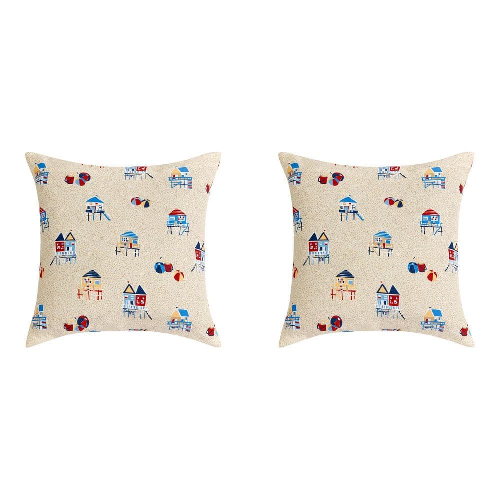 Beach Houses Outdoor Throw Pillow (Set of 2) price history on PriceWatchPro