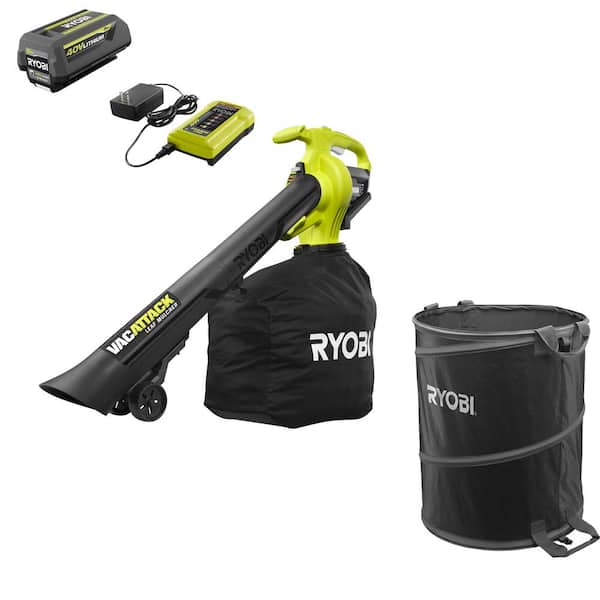 Reviews for RYOBI 40V Vac Attack Cordless Leaf Vacuum/Mulcher and Lawn ...