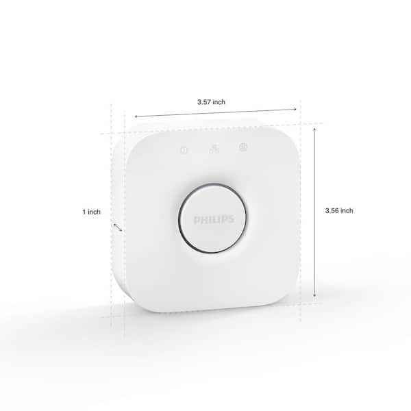 Philips Hue Smart Home Bridge With Zigbee Mesh for up to 50-Lights