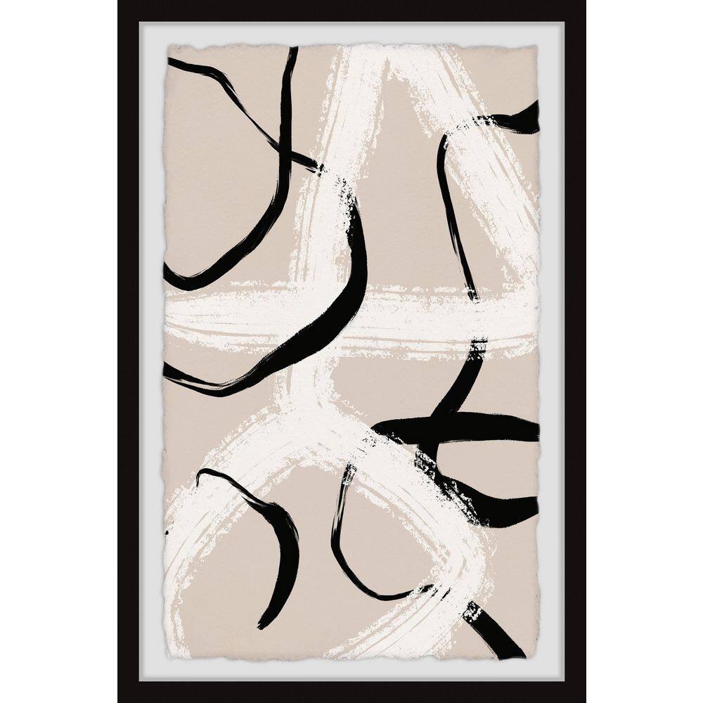 Chaos of Thoughtsby Marmont Hill Framed Abstract Art Print 45 in. H x 30 in