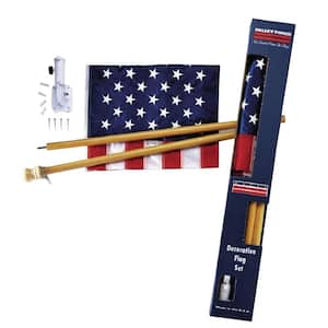 2-1/2 ft. x 4 ft. Nylon U.S. Flag Kit