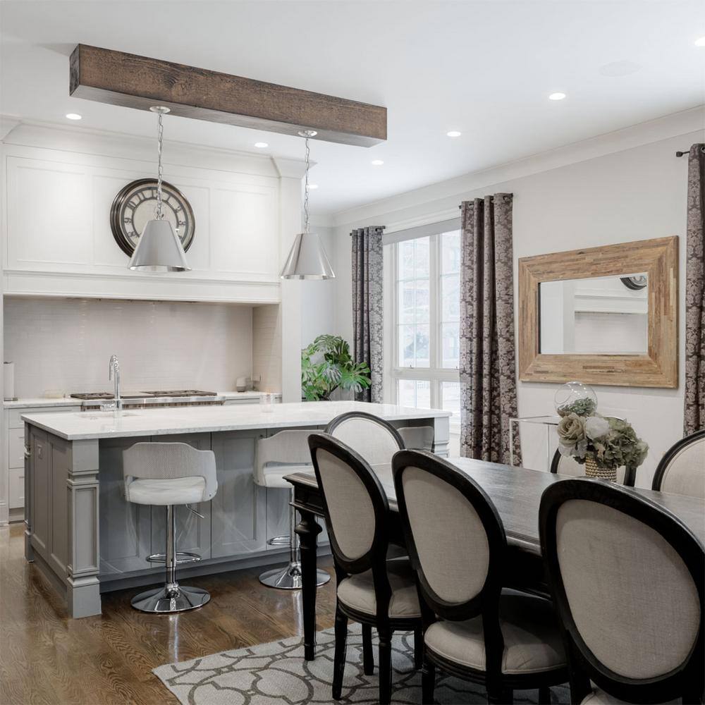 Premium Aged 8' Rough Sawn Faux Wood Ceiling Beam