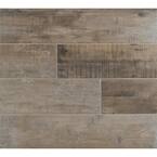 Barnwood Cognac 8 in. x 36 in. Matte Porcelain Floor and Wall Tile (20 cases / 280 sq. ft. / pallet)
