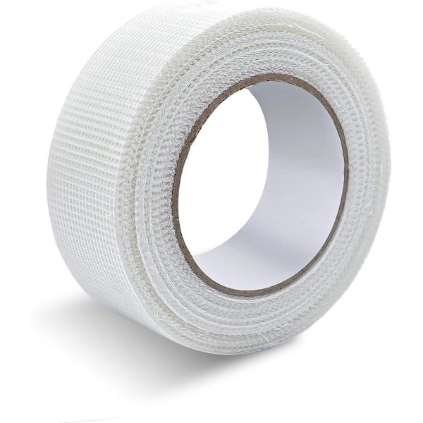 Wellco 2 in. x 295 ft. Self-Adhesive Fiberglass Mesh Drywall Joint Tape ...