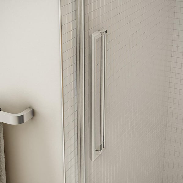 MAAX Utile Metro 32 in. x 60 in. x 83.5 in. Left Drain Corner 