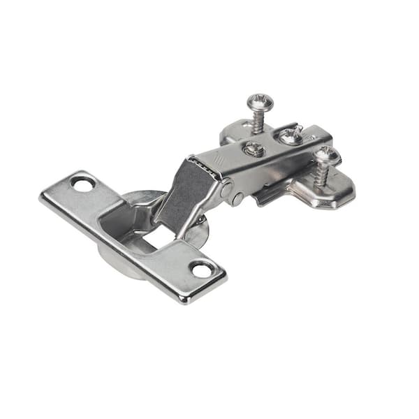 Everbilt Frameless Full Overlay 95Degree Hinge Set 1Pair (2 Pieces