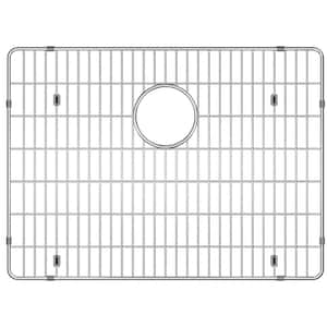 Crosstown 21.75 in. x 16 in. Bottom Grid for Kitchen Sink in Stainless Steel