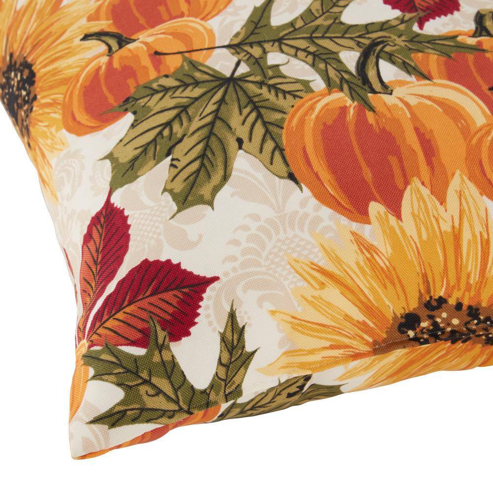 Marisol Floral 17" Square Outdoor Throw Pillow Set