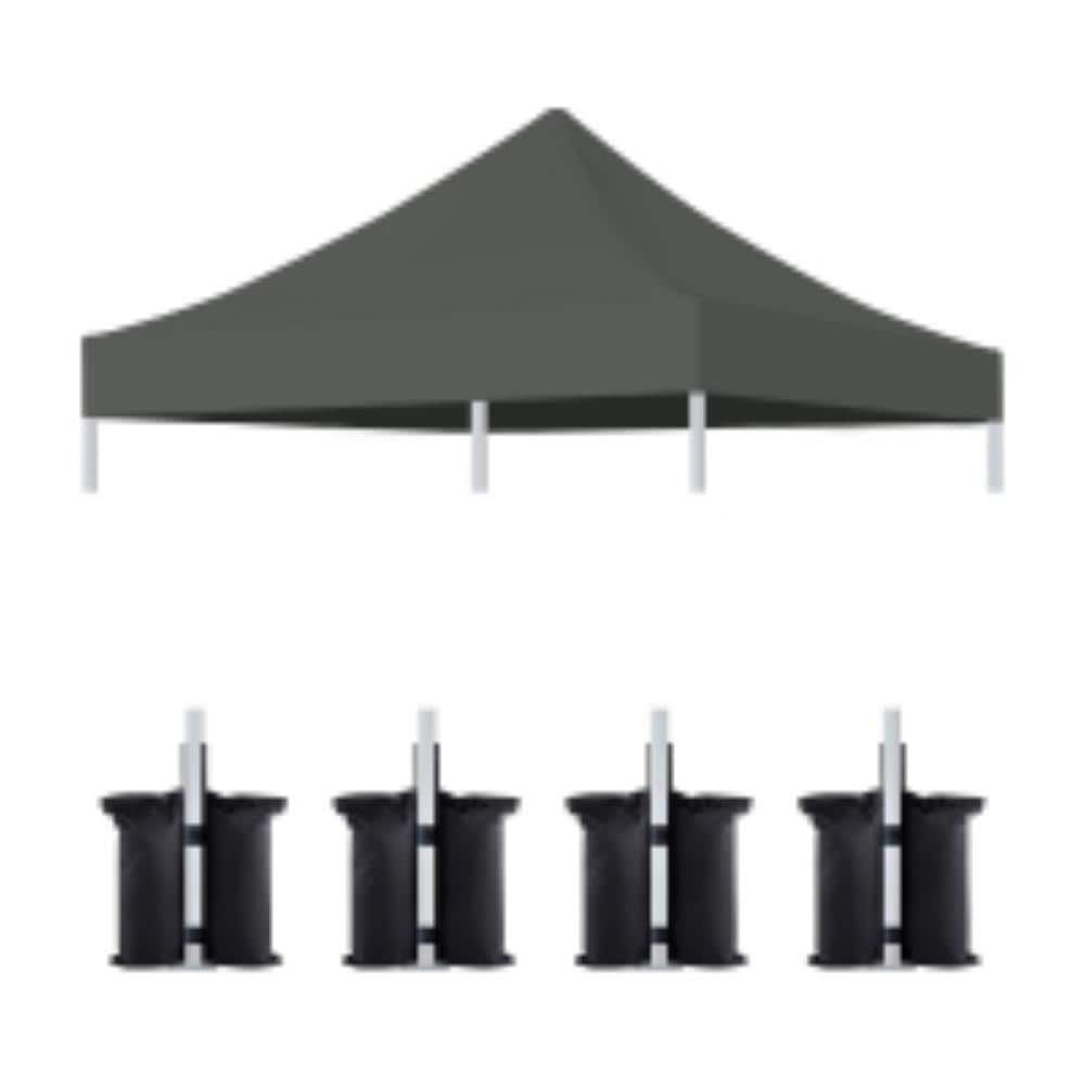 10 X 10 Ft Pop Up Gazebo Canopy Tent Detachable Zipper Sidewalls Two Window Panels Four Sand Bags Carry Bag price history on PriceWatchPro