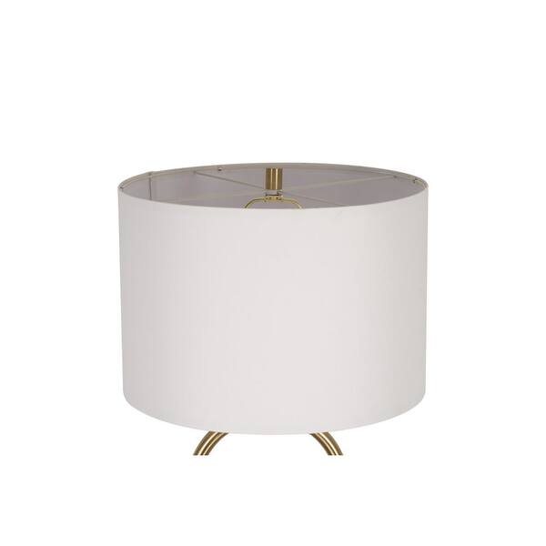 Kenroy Home Isla 64 in. Brushed Gold 1-Light Standard Floor Lamp