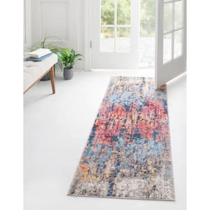 Downtown Chelsea Multi 2' 0 x 8' 0 Area Rug