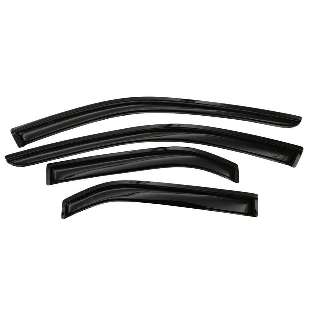 4 pc Ventvisor Deflector - Outside Mount, 4 pc.