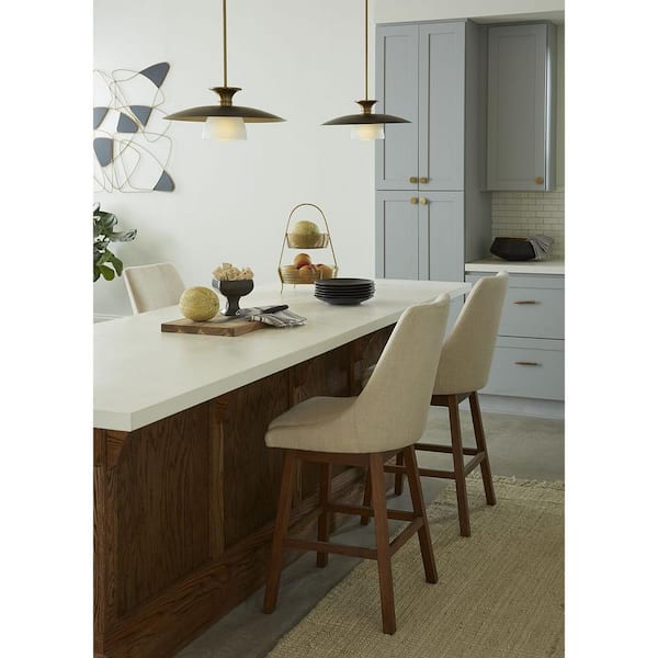 Progress Lighting Trimble Collection 1-Light Shaded Brushed Bronze Pendant