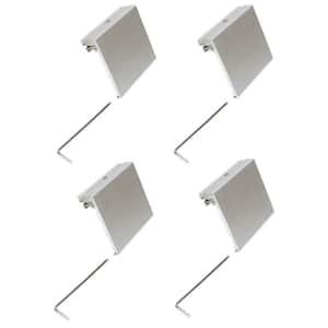 Aluminum Slider Base for Crestliner SureMount Gunnel System (2161445) - Pack of 4