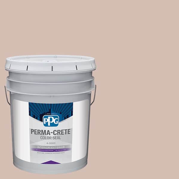 Perma-Crete Color Seal 5 gal. PPG1072-3 Wild Rice Satin Interior/Exterior Concrete Stain
