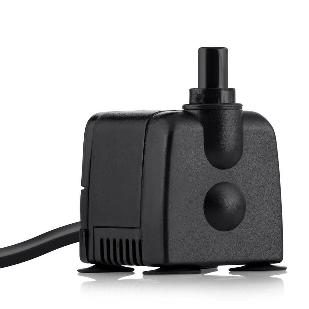 Black Electric Submersible Water Pump for Fountains