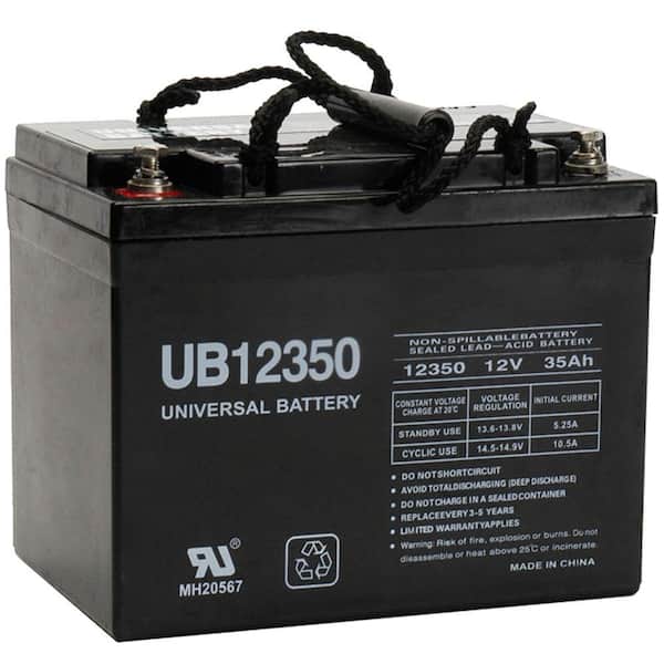 UPG 12-Volt 35 Ah I2 Terminal Sealed Lead Acid (SLA) AGM Rechargeable Battery