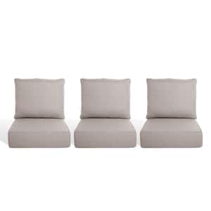 moosprr PlushCore 24 in. x 24 in. x 6 in. 6-Piece Deep Seating