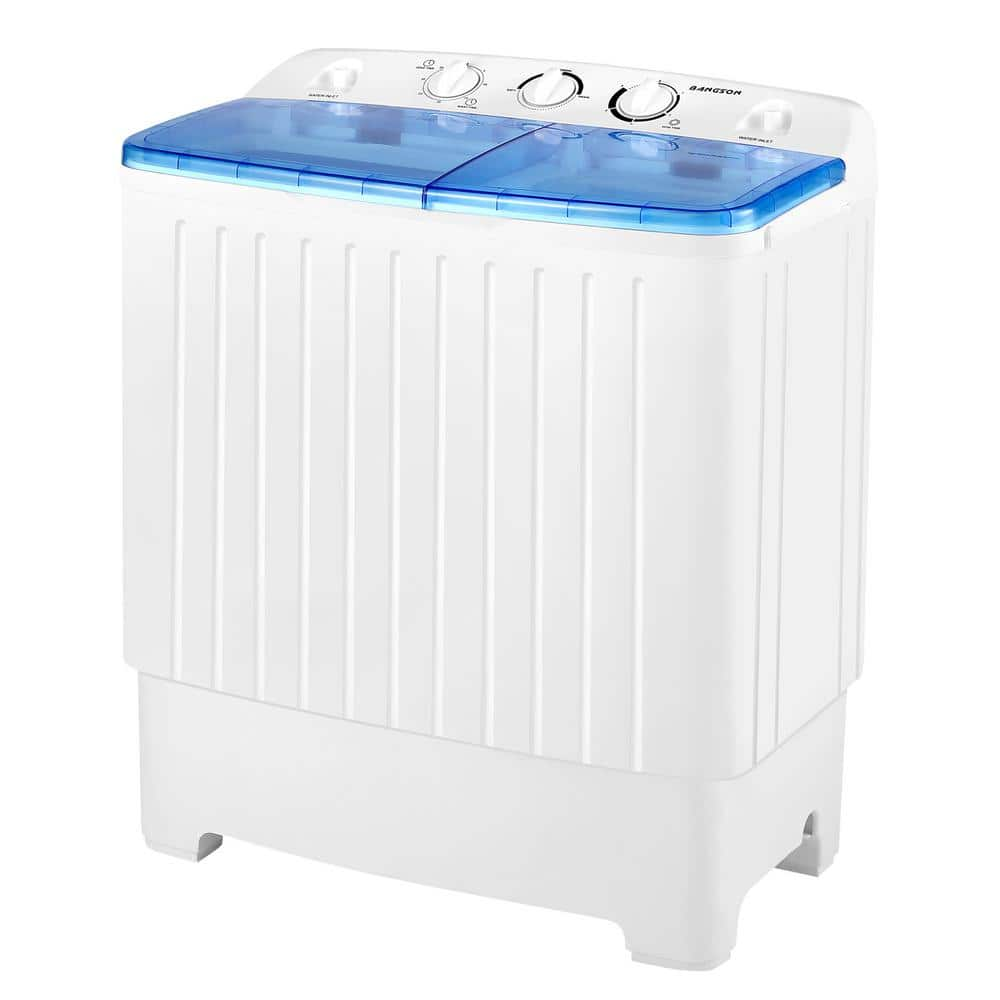 Edendirect 1.73 cu. ft. Top Load Washer in White with High-Speed Spin-Drying, Leak-Proof Design