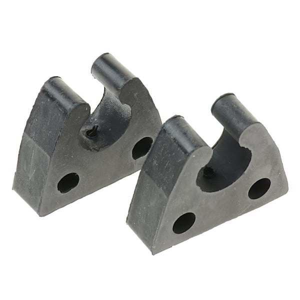 BOATING ESSENTIALS Pole Light Rubber Storage Clips for 3/4" Poles