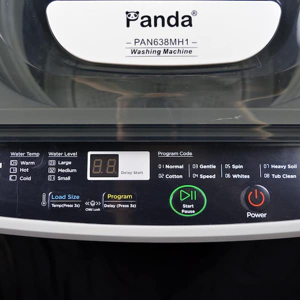 Panda Portable Washing Machine, 1.34 Cu.ft, 10 Wash Programs, 2