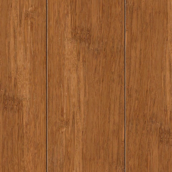 HOMELEGEND Hand Scraped Strand Woven Autumn 3/8 in. Thick x 2-3/8 in. Wide x 36 in. Length Solid Bamboo Flooring (28.5 sq.ft./case)