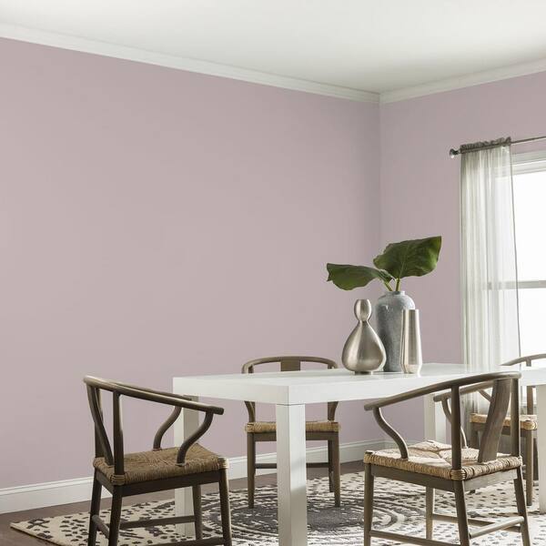 Glidden Premium 5 gal. PPG1014-4 Jack Rabbit Satin Interior Paint