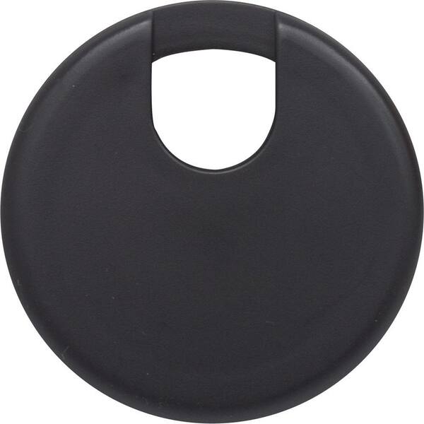 GE 2-1/2 in. Furniture Hole Cover - Black-DISCONTINUED
