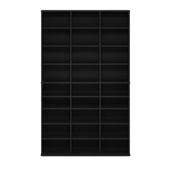 Furinno JAYA Americano 24-Shelf Multimedia Media Storage Tower