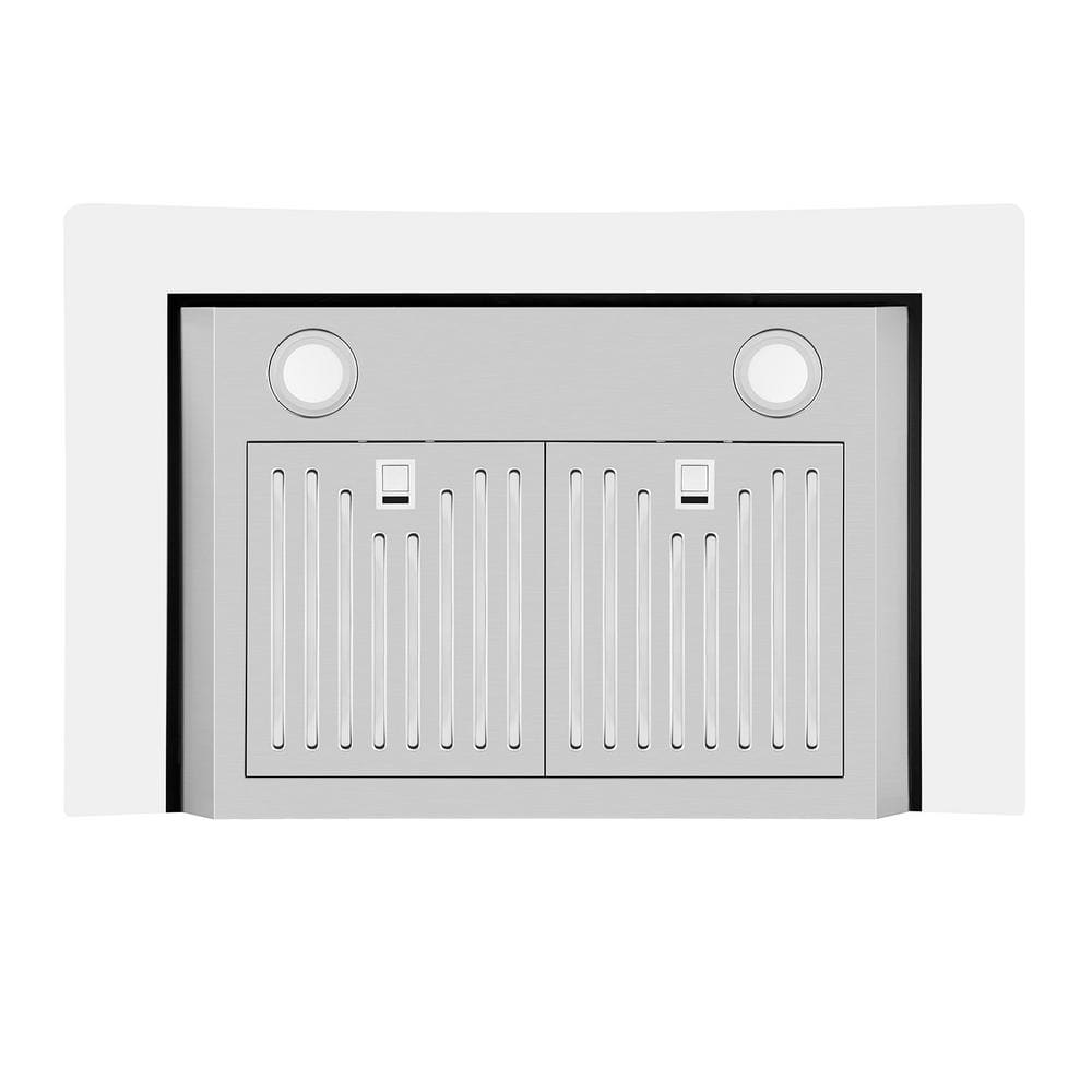 30-Inch Stainless Steel Convertible Wall-Mounted Range Hood